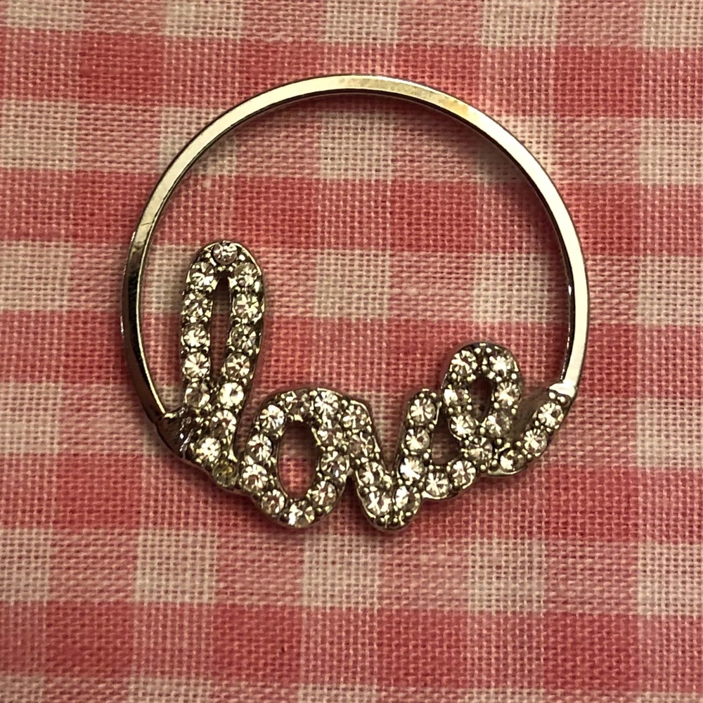 Origami Owl silver insert for Living Locket